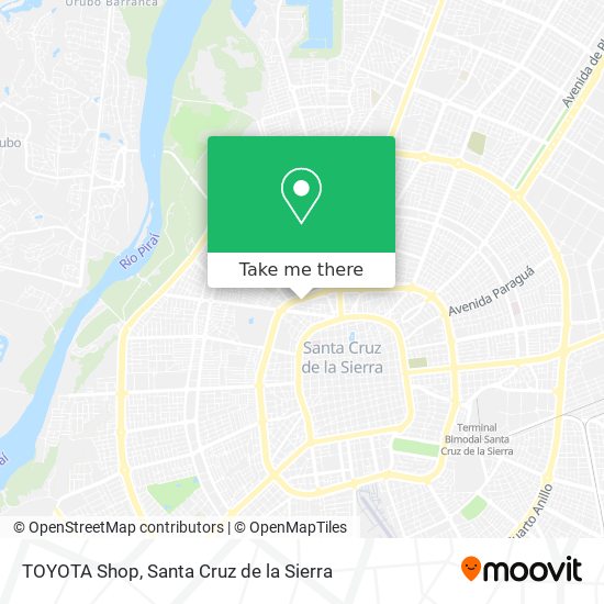 Mapa de TOYOTA Shop