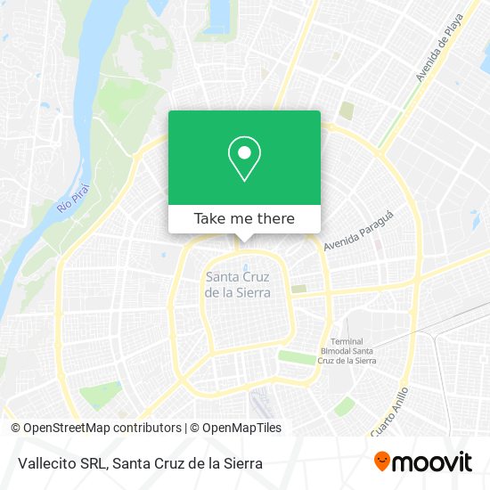 Vallecito SRL map
