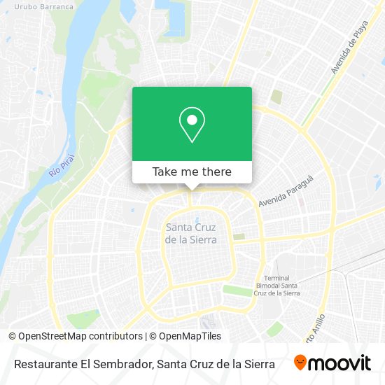 Restaurante El Sembrador map