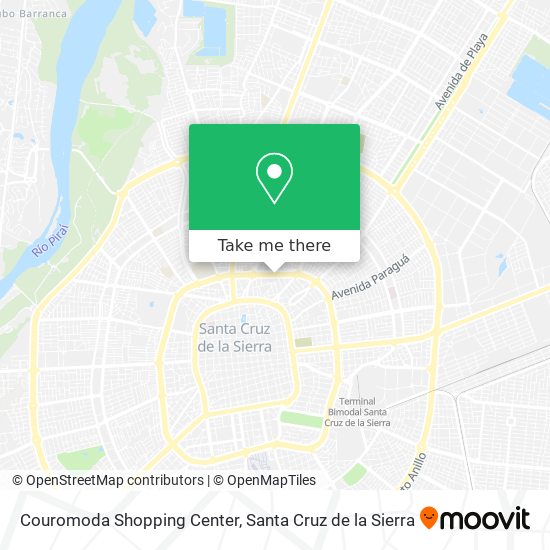 Mapa de Couromoda Shopping Center