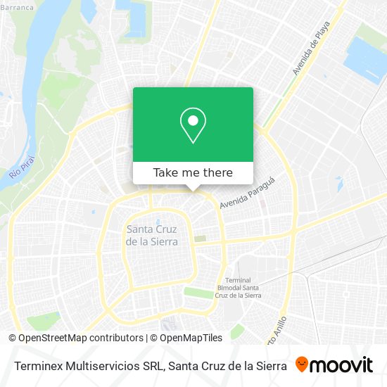 Terminex Multiservicios SRL map