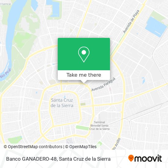 Banco GANADERO-48 map