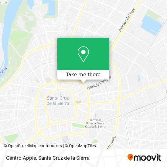 Centro Apple map