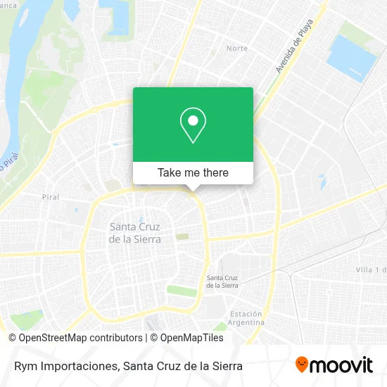 Rym Importaciones map