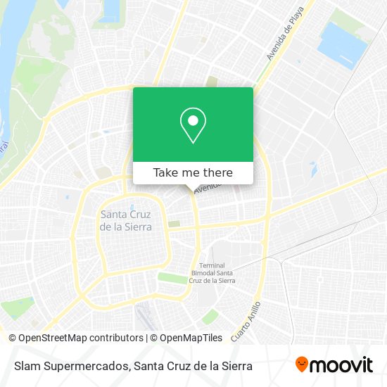 Slam Supermercados map