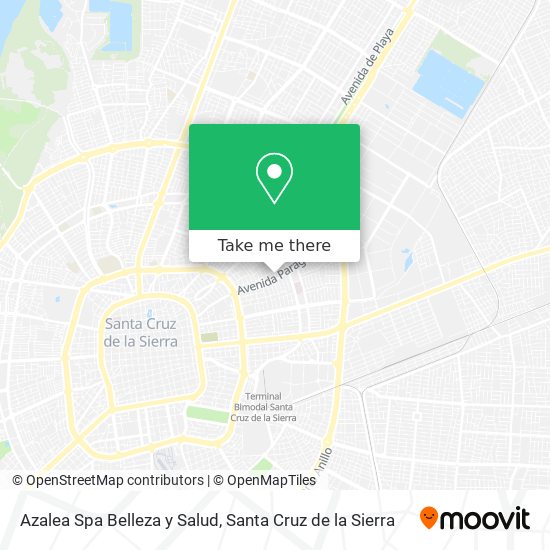 Azalea Spa Belleza y Salud map