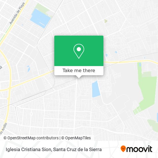 Iglesia Cristiana Sion map