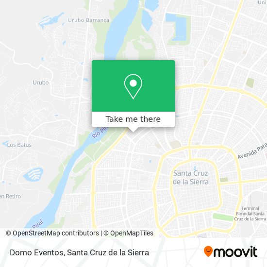 Domo Eventos map