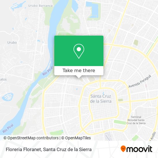 Floreria Floranet map