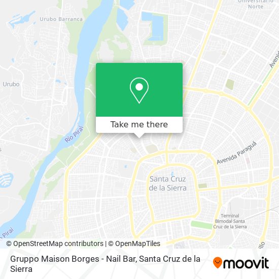 Gruppo Maison Borges - Nail Bar map