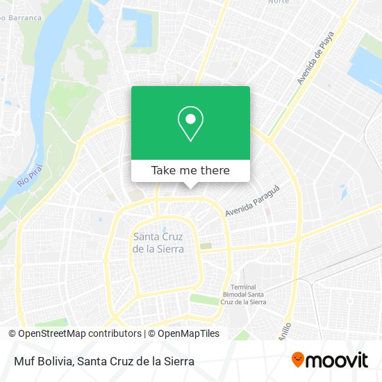 Mapa de Muf Bolivia