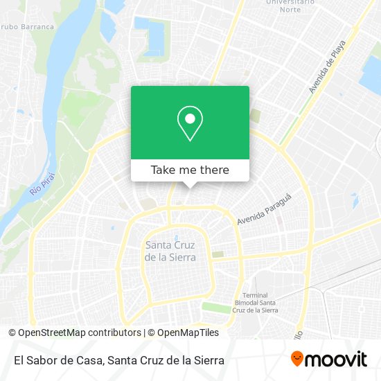 Mapa de El Sabor de Casa