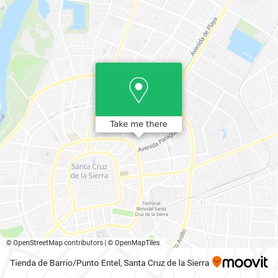 Tienda de Barrio/Punto Entel map