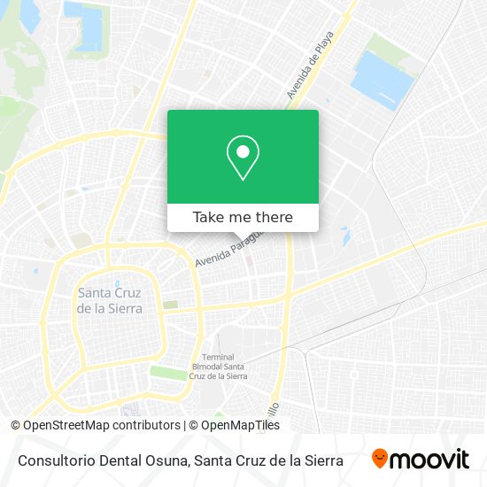 Mapa de Consultorio Dental Osuna