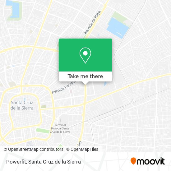 Powerfit map