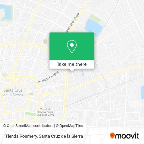 Tienda Rosmery map