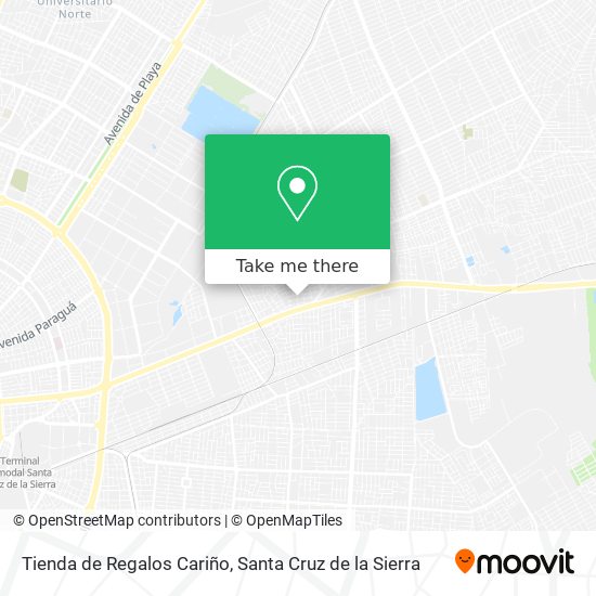 Tienda de Regalos Cariño map