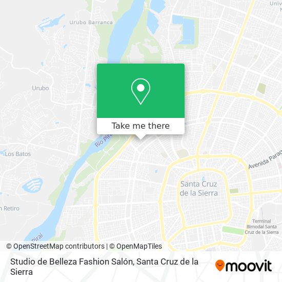 Studio de Belleza Fashion Salón map