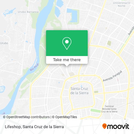Mapa de Lifeshop