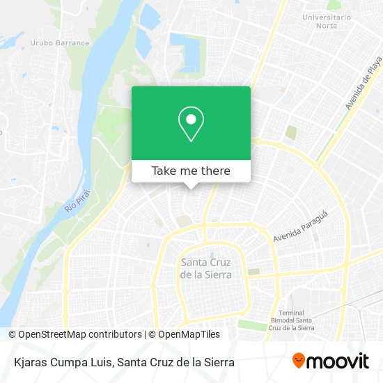 Kjaras Cumpa Luis map