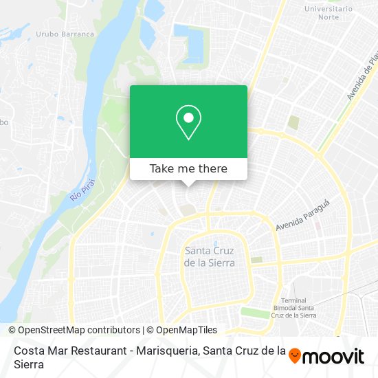 Costa Mar Restaurant - Marisqueria map