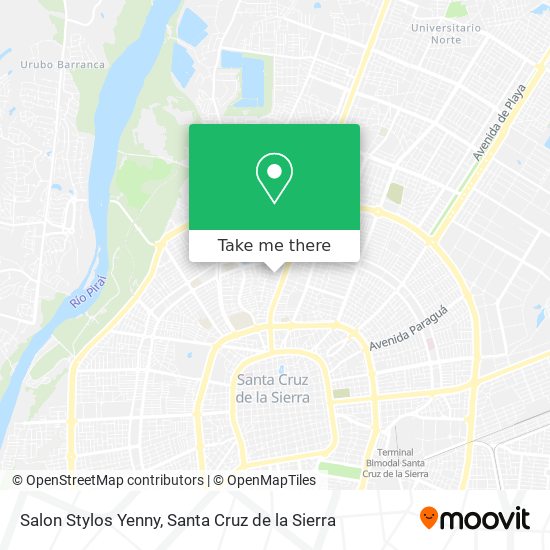 Mapa de Salon Stylos Yenny