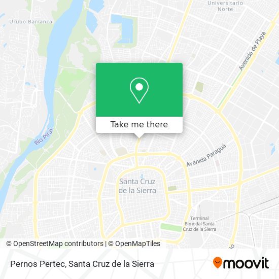 Pernos Pertec map