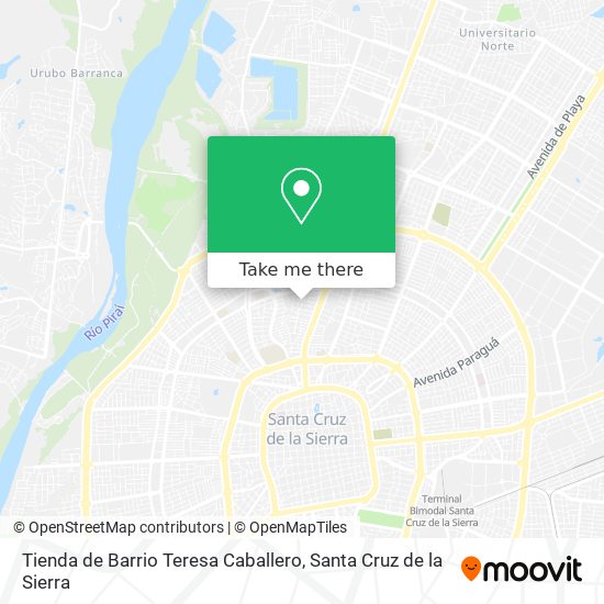 Tienda de Barrio Teresa Caballero map