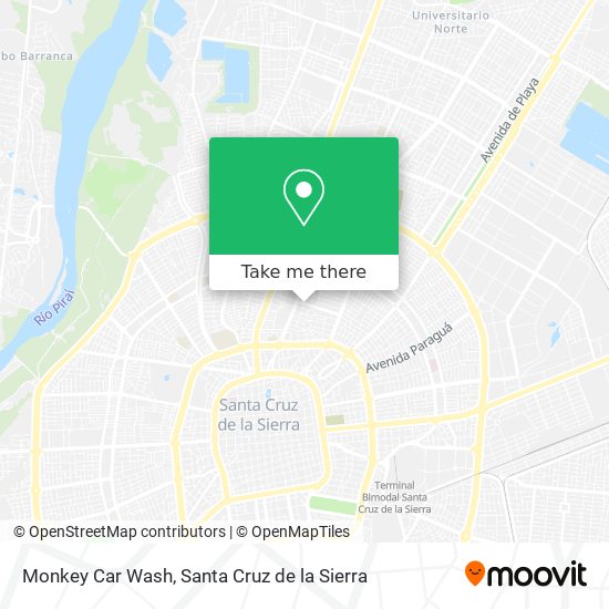 Monkey Car Wash map