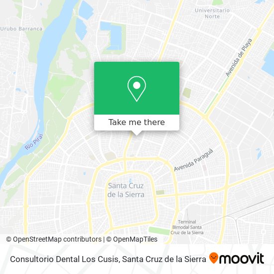 Consultorio Dental Los Cusis map