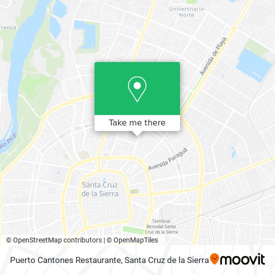 Puerto Cantones Restaurante map