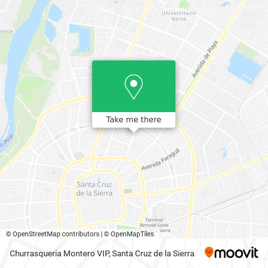 Churrasqueria Montero VIP map
