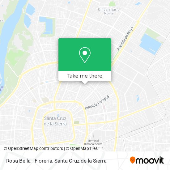 Rosa Bella - Florería map