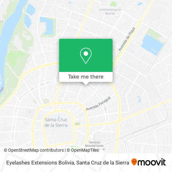 Eyelashes Extensions Bolivia map