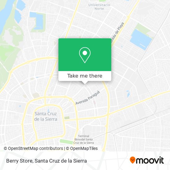 Berry Store map