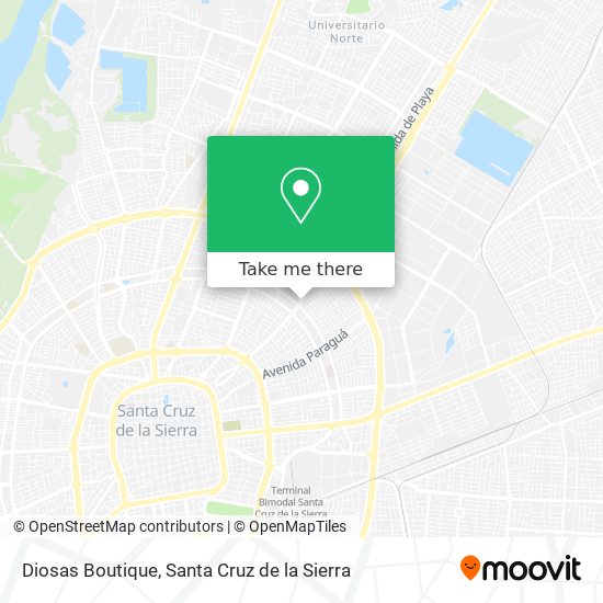Diosas Boutique map