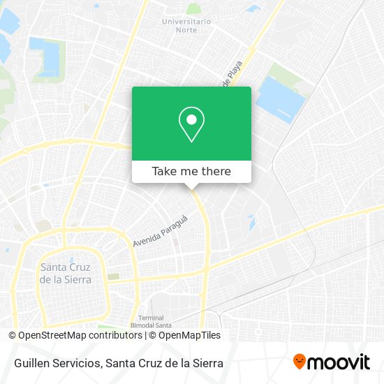 Guillen Servicios map