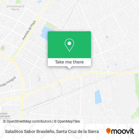 Saladitos Sabor Brasileño map
