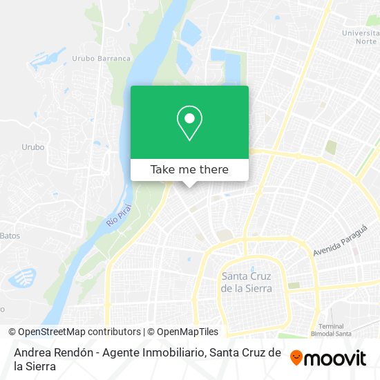 Andrea Rendón - Agente Inmobiliario map