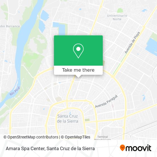 Mapa de Amara Spa Center