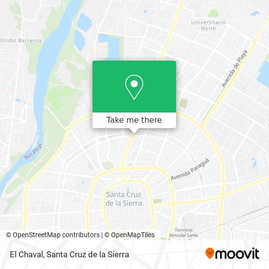 El Chaval map