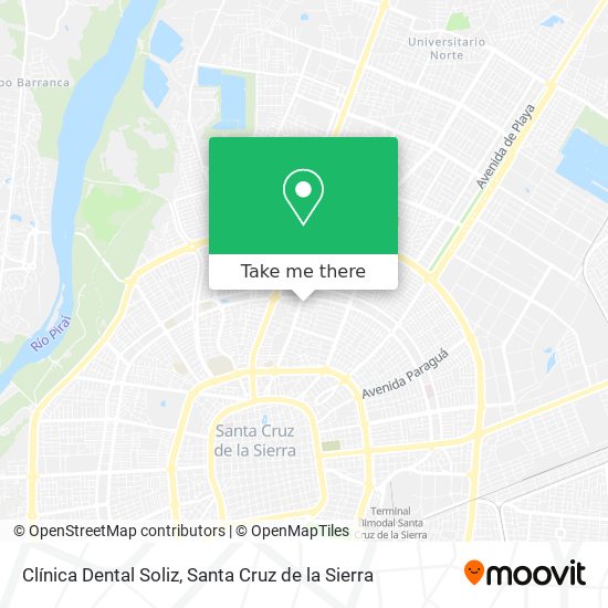 Mapa de Clínica Dental Soliz