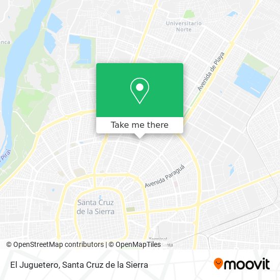 El Juguetero map