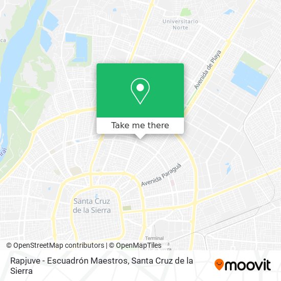 Mapa de Rapjuve - Escuadrón Maestros