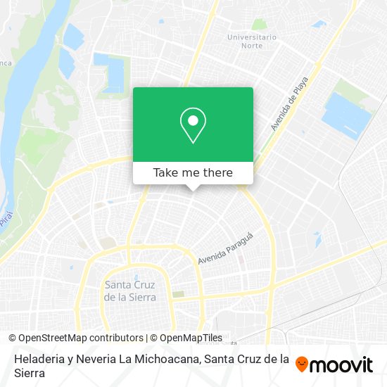 Mapa de Heladeria y Neveria La Michoacana