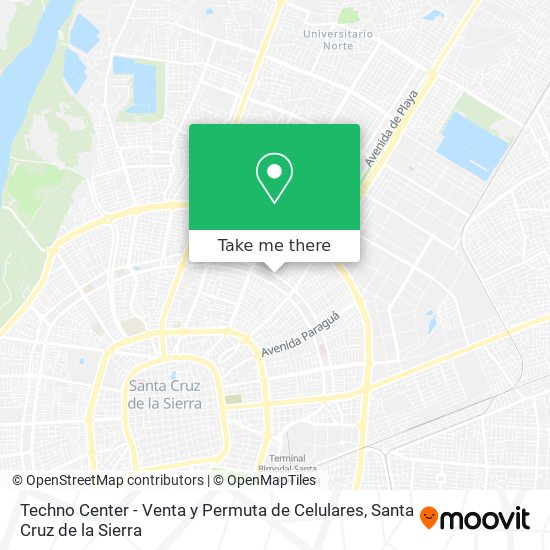 Techno Center - Venta y Permuta de Celulares map