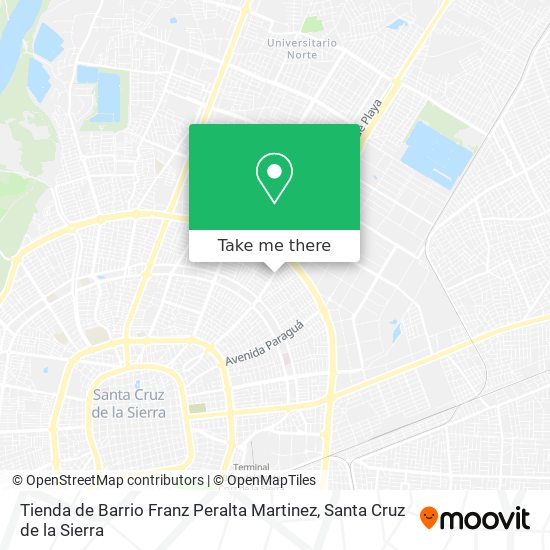 Mapa de Tienda de Barrio Franz Peralta Martinez