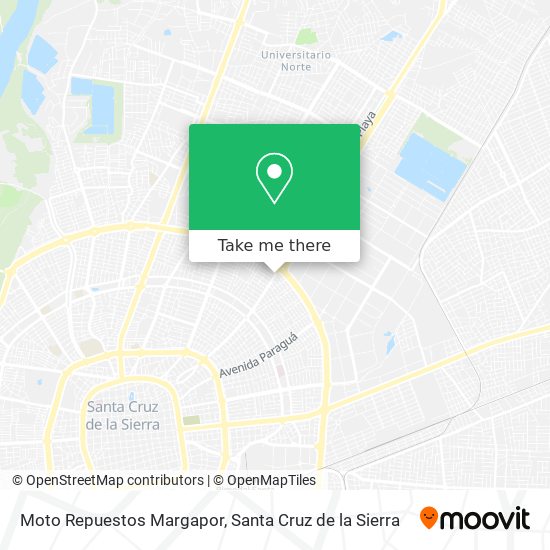 Moto Repuestos Margapor map