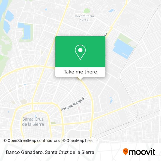 Banco Ganadero map