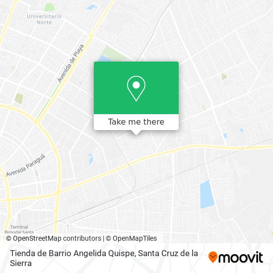 Tienda de Barrio Angelida Quispe map